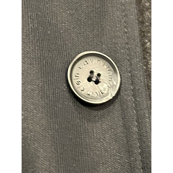 Calvin Klein Men's Black Trench Coat 44 L Thermolite Removable Liner Model Blend - Picture 5 of 12